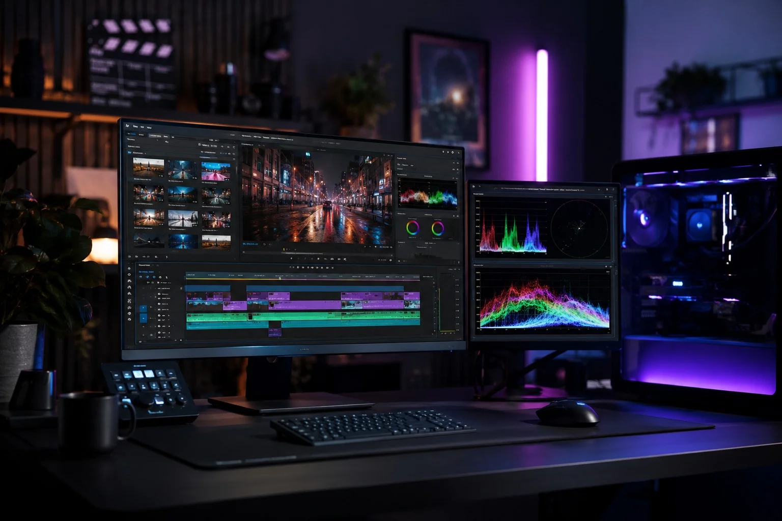 Professional Video Editing